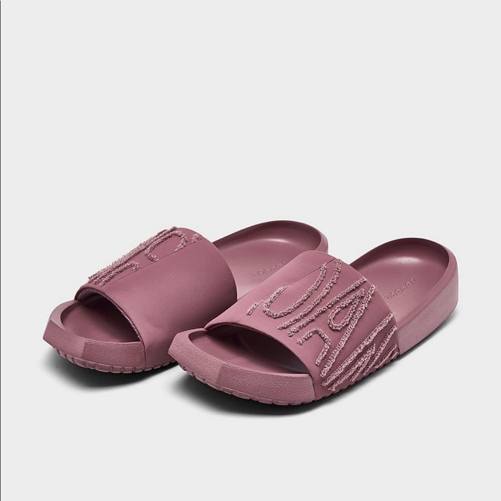 Nike Jordan Nola Slide Sandal Women’s Size 9 Light Mulberry CZ8027-500 New W/B - Picture 3 of 9